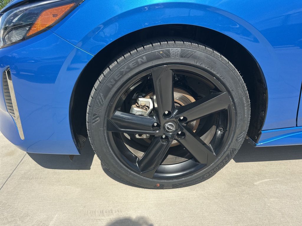 2024 Electric Blue Metallic Nissan Sentra SR FWD Sedan