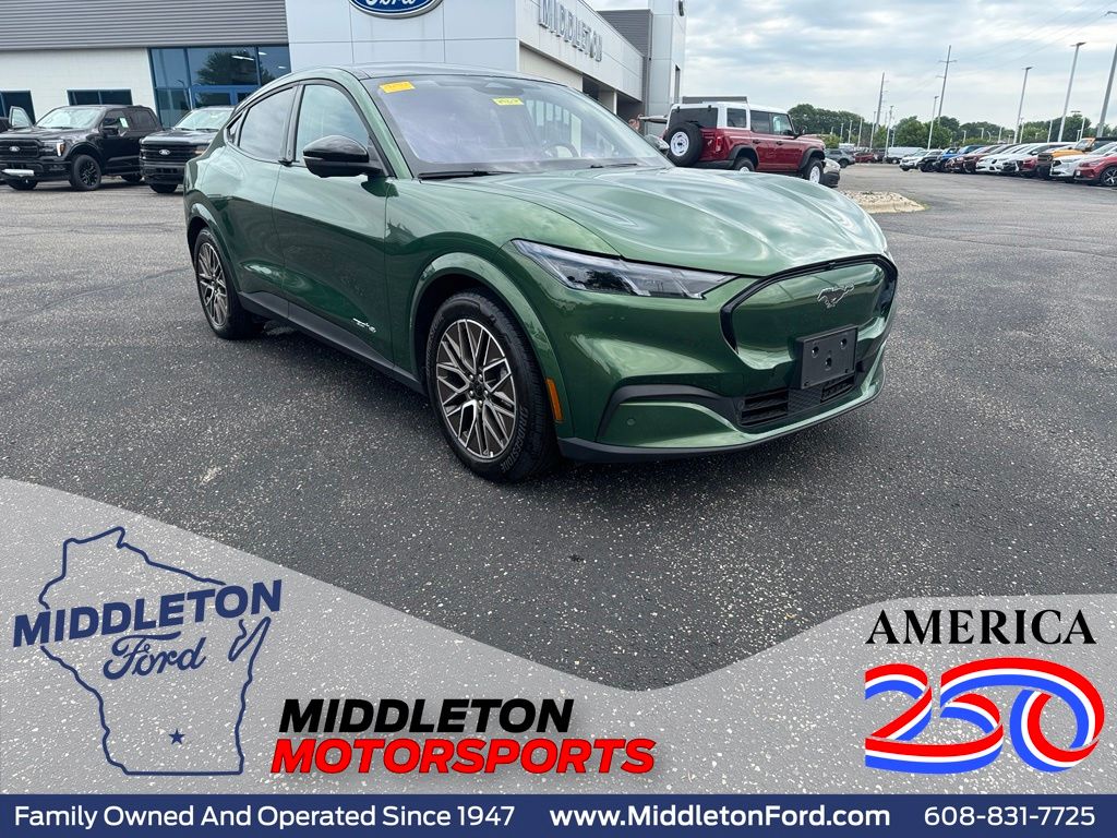 Eruption Green Metallic 2025 Ford Mustang Mach-E SUV / Crossover All-Wheel Drive Automatic