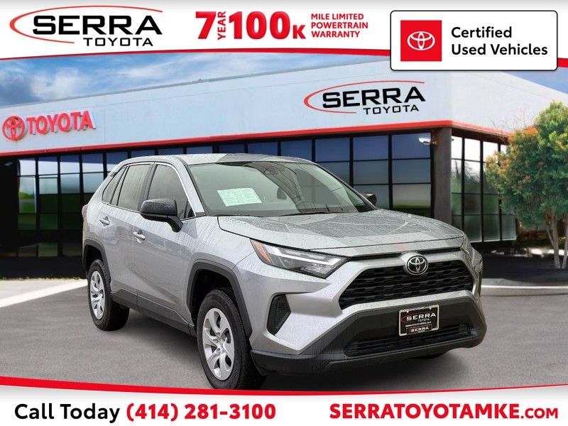 Silver Sky Metallic 2025 Toyota RAV4 LE FWD SUV / Crossover Front-Wheel Drive 8-Speed Automatic