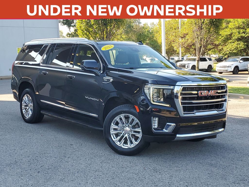 Onyx Black 2023 GMC Yukon XL SUV / Crossover Four-Wheel Drive 