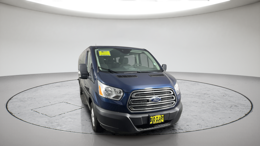 Blue 2019 Ford Transit Passenger Van Rear-Wheel Drive 6-Speed Automatic Overdrive
