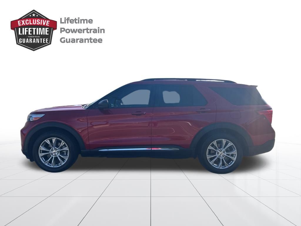 2020 Ford Explorer XLT Red at Matthews Motors of Wilmington
