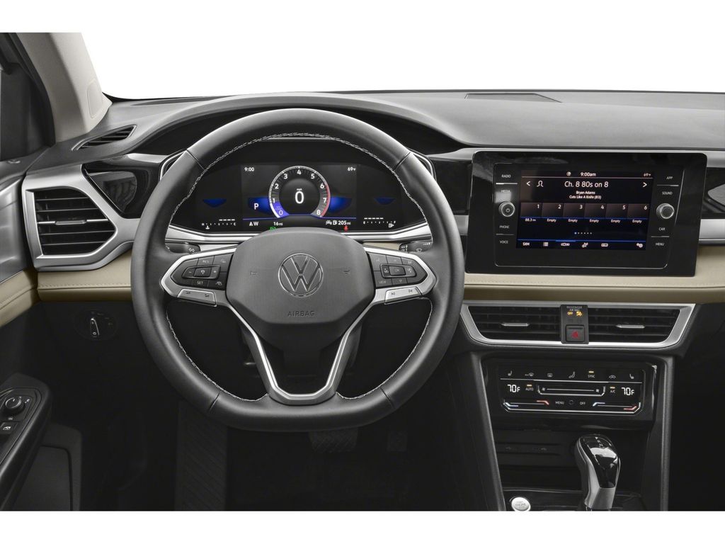 2025 Volkswagen Taos 1.5T SE Black at Subaru and VW of Moon Township