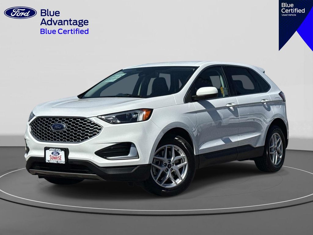 Oxford White 2023 Ford Edge SEL AWD SUV / Crossover All-Wheel Drive 8-Speed Automatic