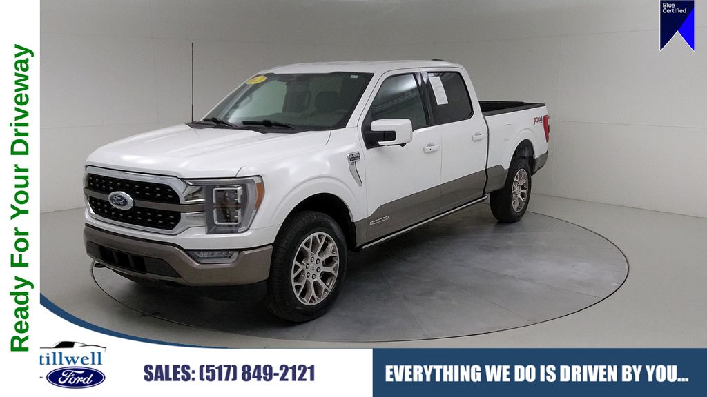 Brown 2023 Ford F-150 Pickup Truck Four-Wheel Drive Automatic