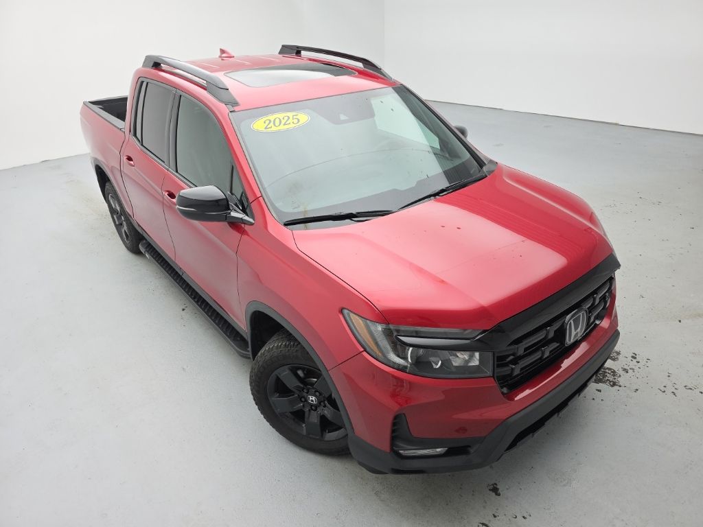 Red 2025 Honda Ridgeline Pickup Truck All-Wheel Drive 9-Speed Automatic