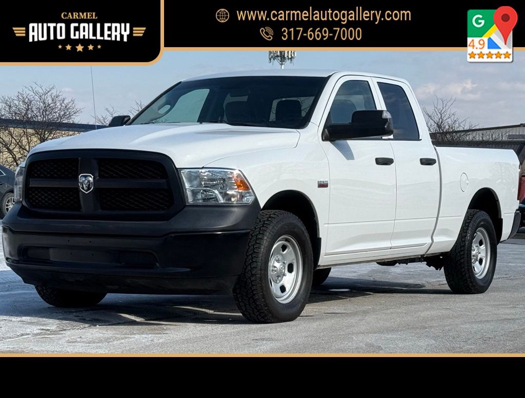 Bright White Clearcoat 2022 RAM 1500 Pickup Truck Four-Wheel Drive 8-Speed Automatic