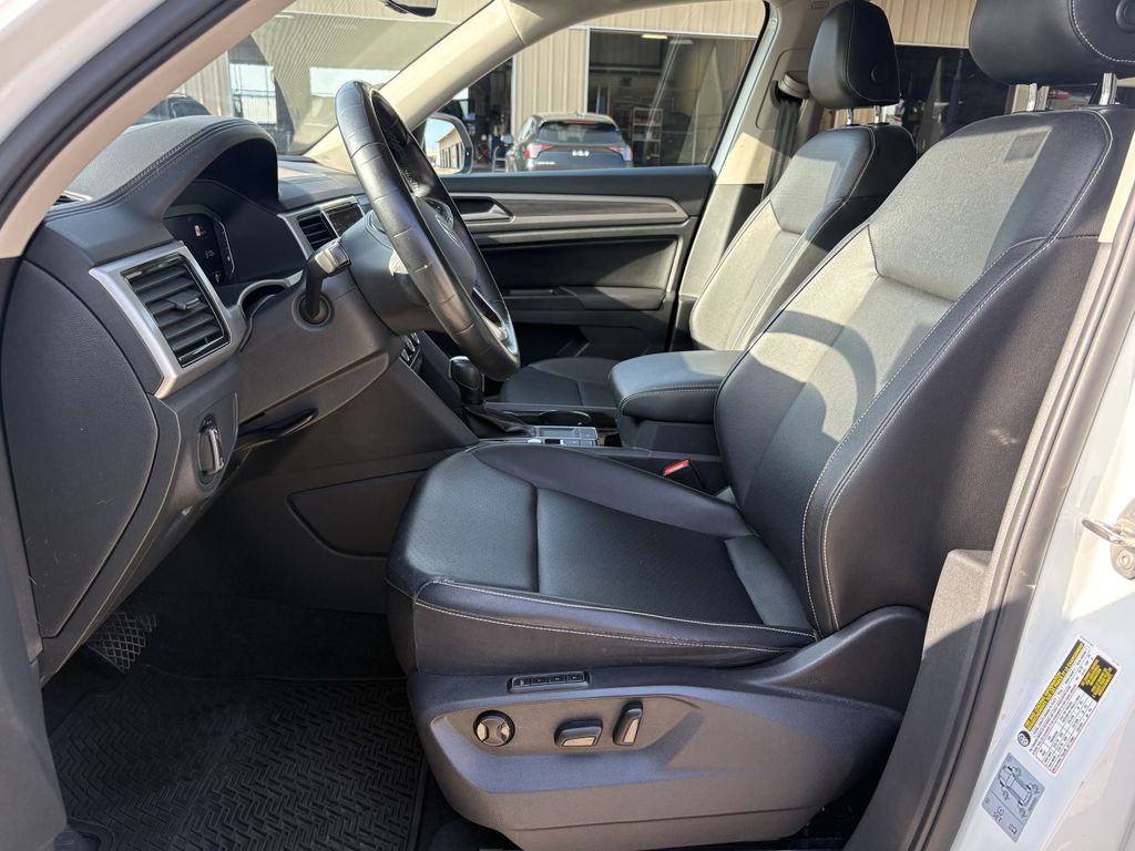 2021 Volkswagen Atlas SEL White at DeMontrond Mazda