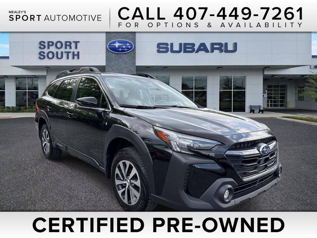 Crystal Black Silica 2025 Subaru Outback SUV / Crossover All-Wheel Drive Continuously Variable Transmission