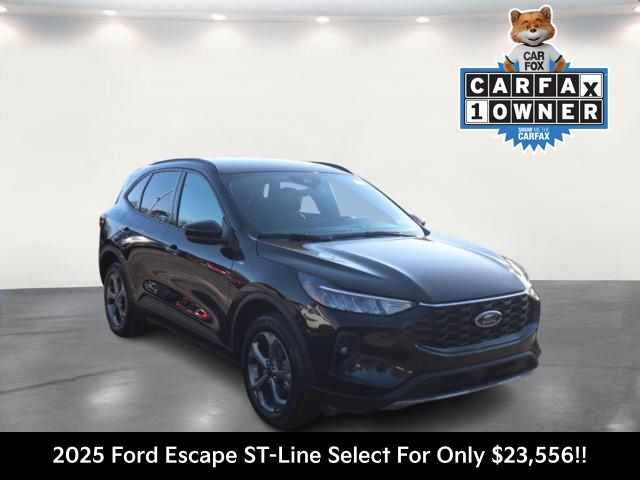 Black Metallic 2025 Ford Escape ST-Line Select AWD SUV / Crossover All-Wheel Drive 8-Speed Automatic