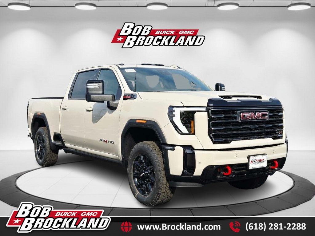 Coastal Dune 2026 GMC Sierra 2500HD AT4 Crew Cab 4WD Pickup Truck Four-Wheel Drive Automatic