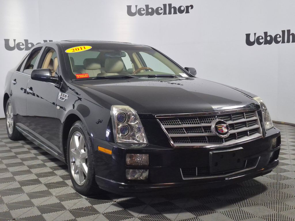 Black Raven 2011 Cadillac STS Sedan Rear-Wheel Drive 6-Speed Automatic