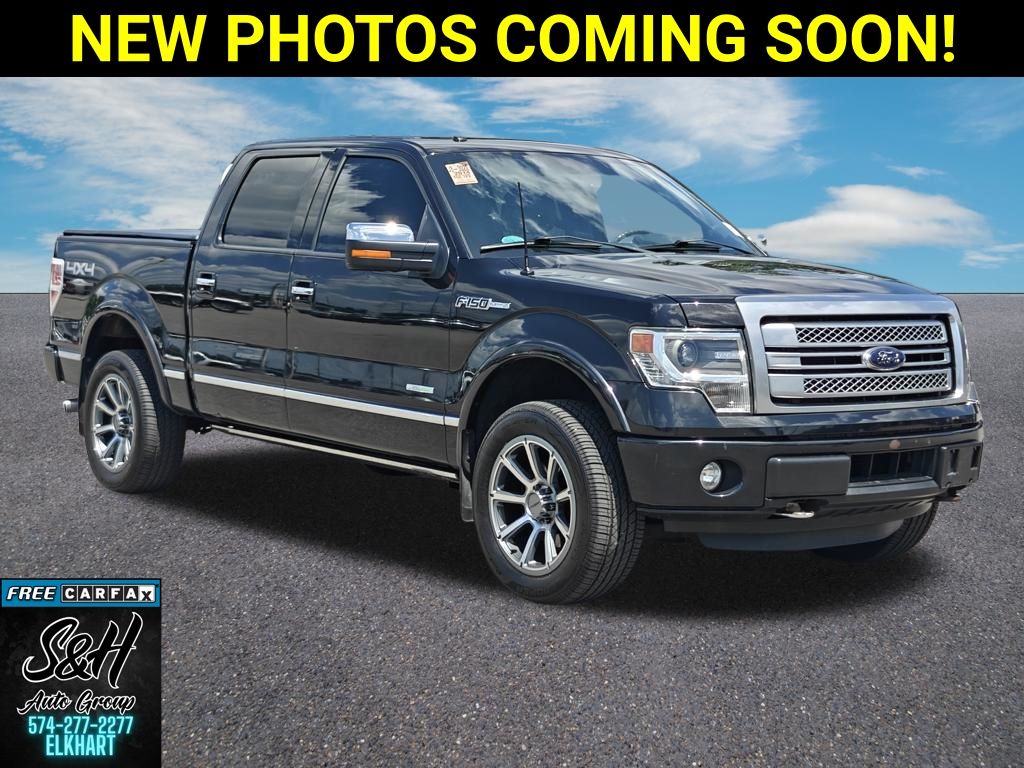 Tuxedo Black Metallic 2014 Ford F-150 Pickup Truck Four-Wheel Drive 6-Speed Automatic