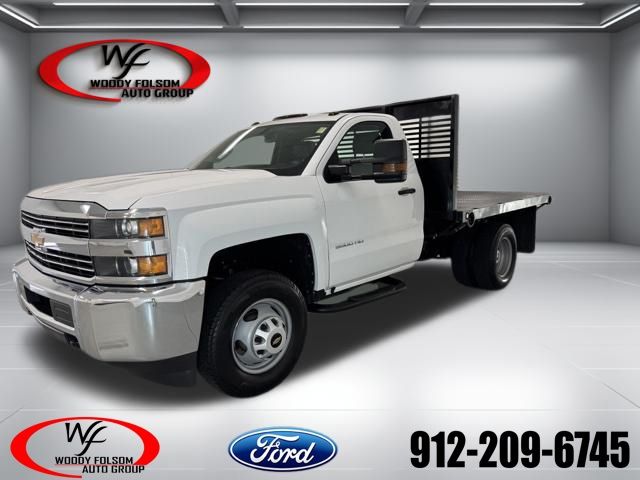 Summit White 2017 Chevrolet Silverado 3500HD Pickup Truck 6-Speed Automatic Overdrive