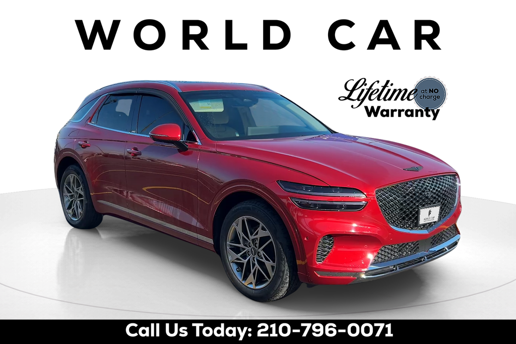 Mauna Red 2022 Genesis GV70 2.5T Advanced Plus AWD SUV / Crossover 8-Speed Automatic
