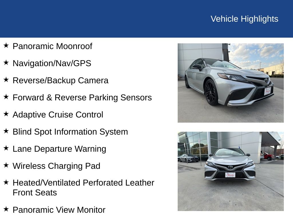 2024 Toyota Camry XSE