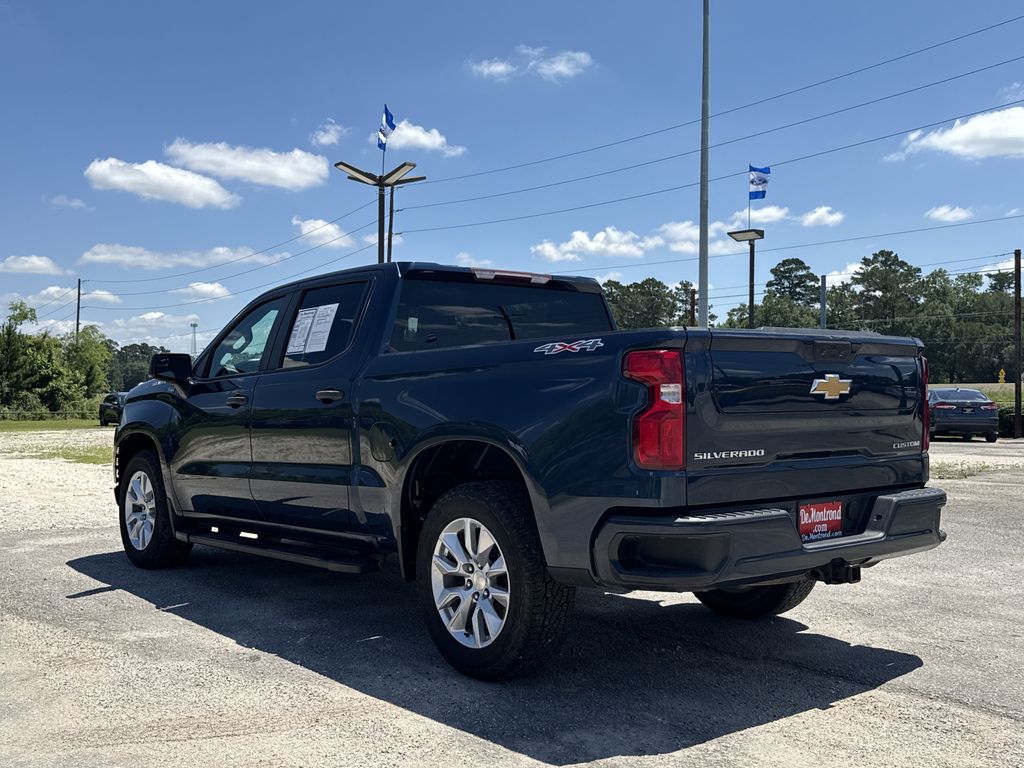 2021 Chevrolet Silverado 1500 Custom Blue at Cook Ford