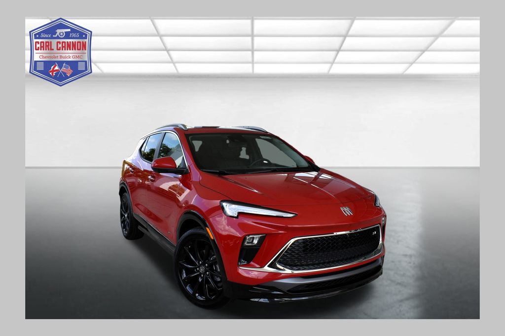 Brilliant Red 2026 Buick Encore GX SUV / Crossover Front-Wheel Drive Continuously Variable Transmission