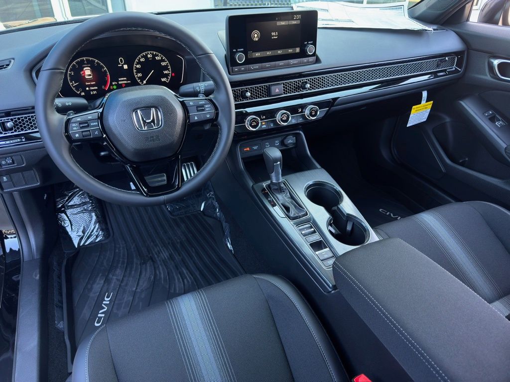 2026 Honda Civic Sport Black at Classic Honda Galveston