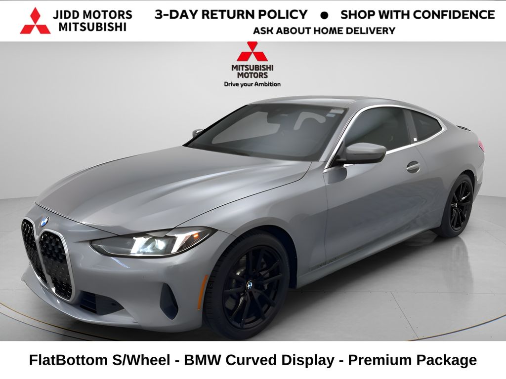 Skyscraper Gray Metallic 2025 BMW 4 Series Coupe All-Wheel Drive 8-Speed Automatic