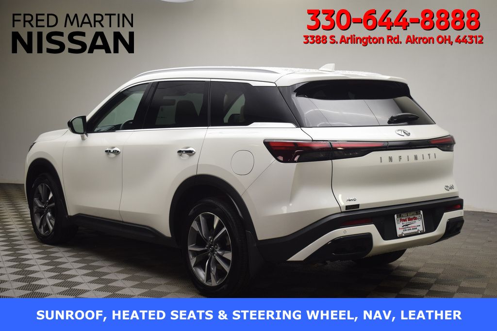 used 2025 INFINITI QX60 car, priced at $46,500