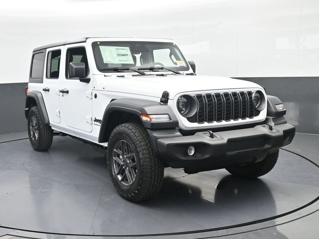 New 2026 Bright White Clearcoat Jeep Sport S image 9