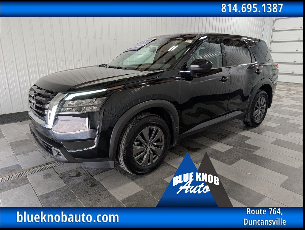 Super Black 2025 Nissan Pathfinder SUV / Crossover All-Wheel Drive 9-Speed Automatic
