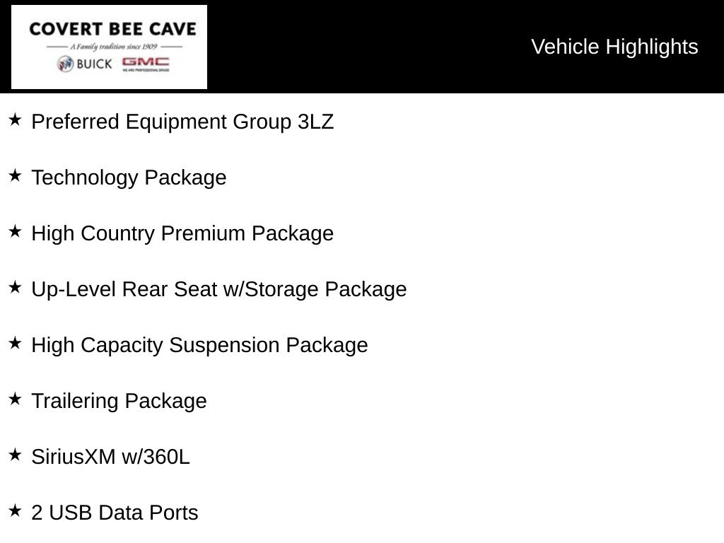 Used 2024 Black Chevrolet High Country image 6