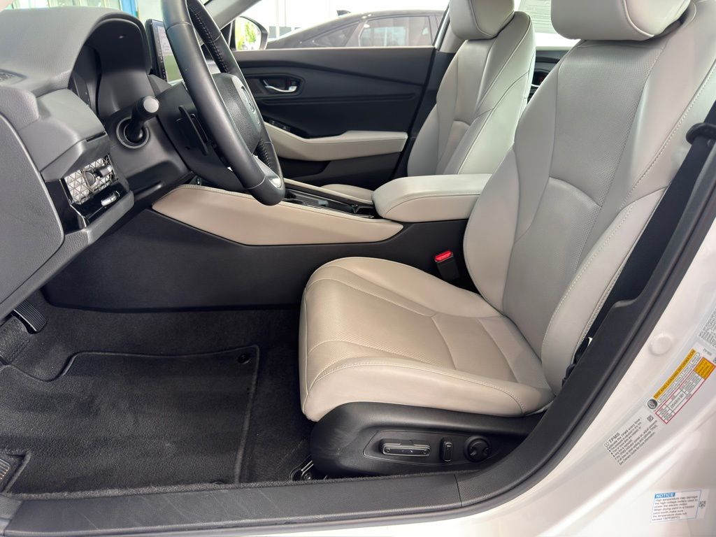 2025 Honda Accord Hybrid Touring White at Community Honda