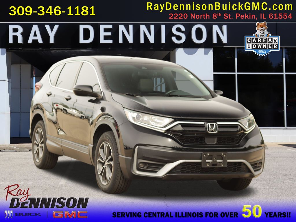 Black (Obsidian Blue Pearl) 2020 Honda CR-V SUV / Crossover All-Wheel Drive Continuously Variable Transmission
