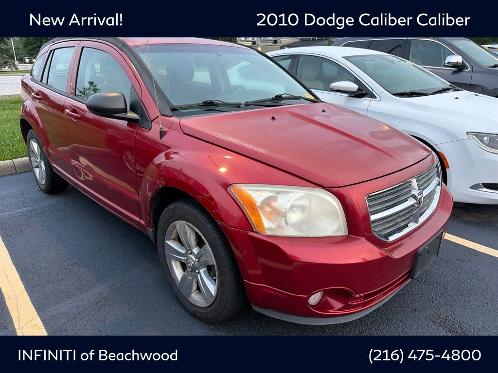 Inferno Red Crystal Pearlcoat 2010 Dodge Caliber Hatchback Front-Wheel Drive Continuously Variable Transmission