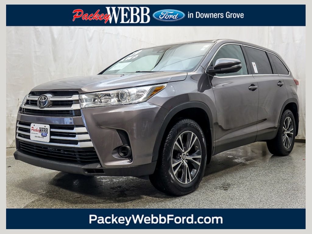 Predawn Gray Mica 2019 Toyota Highlander SUV / Crossover All-Wheel Drive 8-Speed Automatic