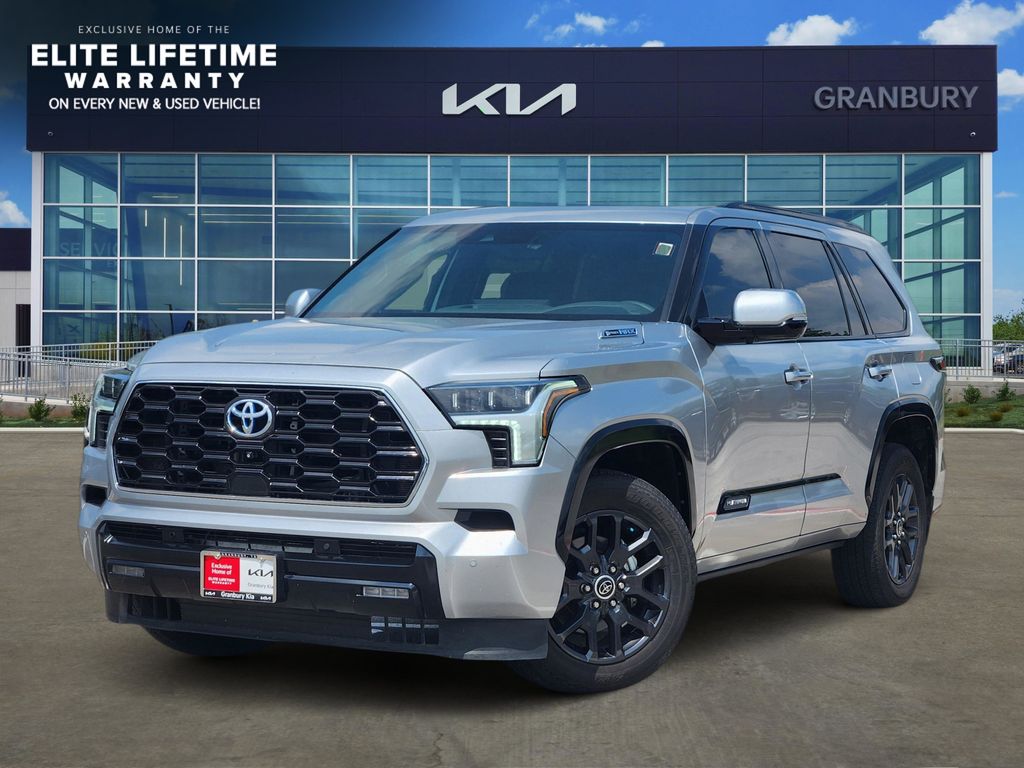 Celestial Silver Metallic 2023 Toyota Sequoia SUV / Crossover Four-Wheel Drive Automatic