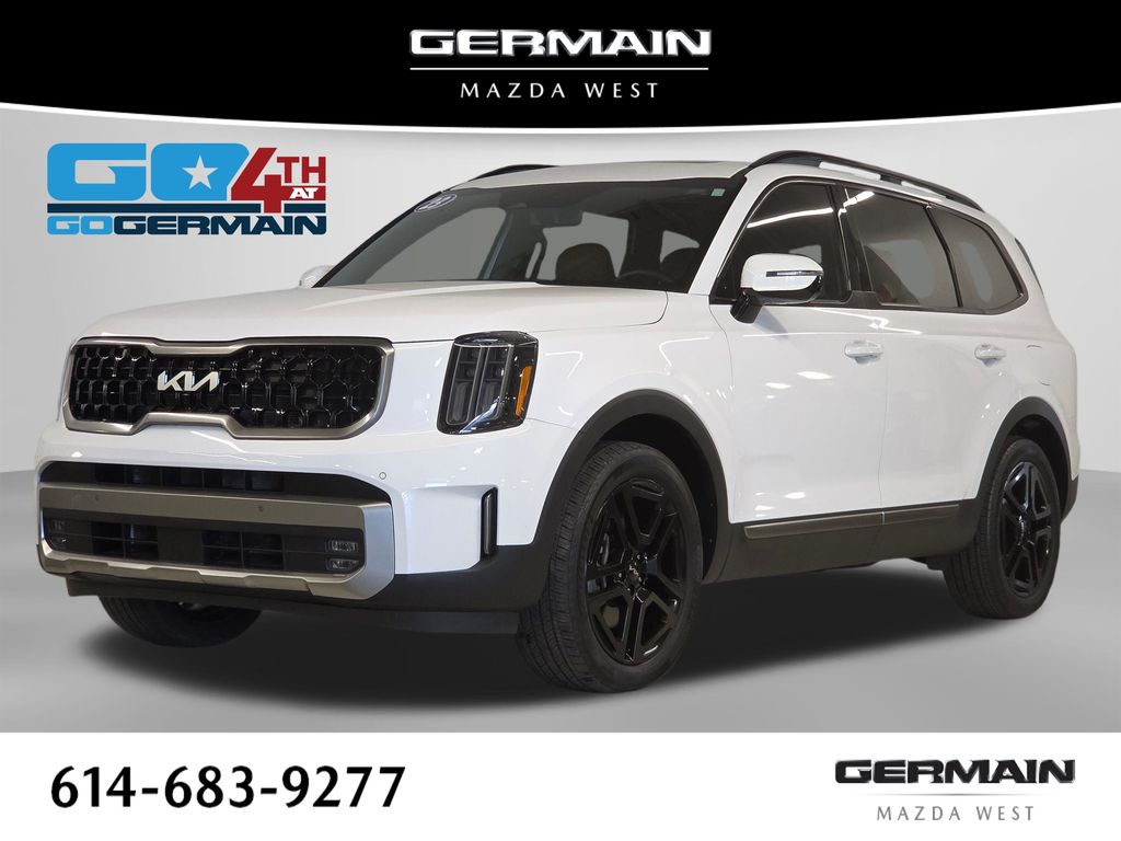 Glacial White Pearl 2023 Kia Telluride SUV / Crossover All-Wheel Drive 8-Speed Automatic