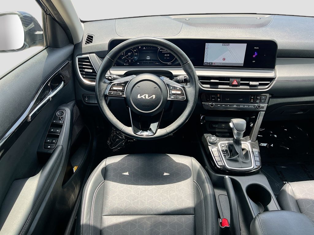 2024 Kia Seltos EX Blue at Joe Myers Mazda Kia