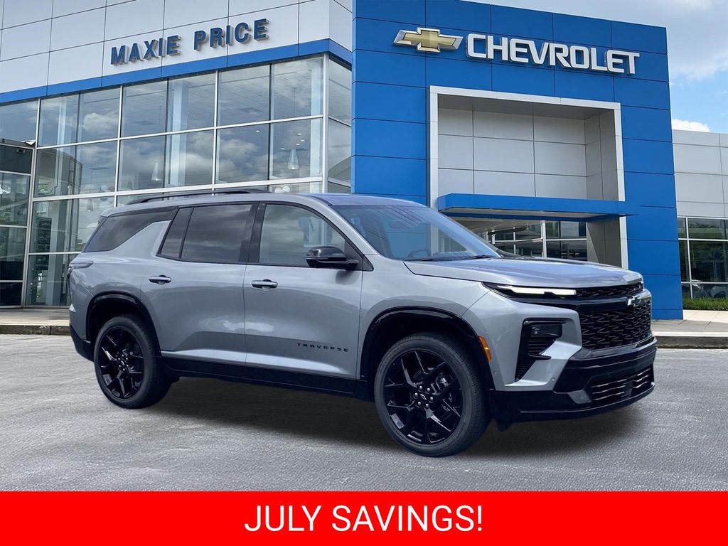 Sterling Gray Metallic 2026 Chevrolet Traverse SUV / Crossover Front-Wheel Drive 8-Speed Automatic