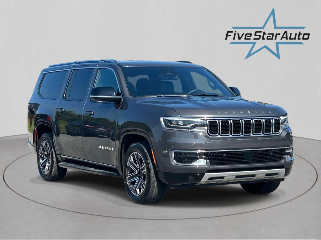 Baltic Gray Metallic Clearcoat 2024 Jeep Wagoneer L SUV / Crossover 4X2 8-Speed Automatic