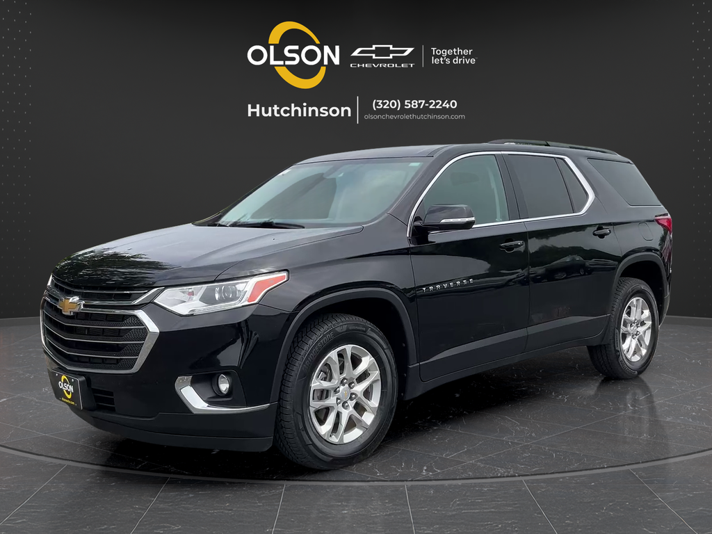 Mosaic Black Metallic 2020 Chevrolet Traverse SUV / Crossover Four-Wheel Drive 9-Speed Automatic