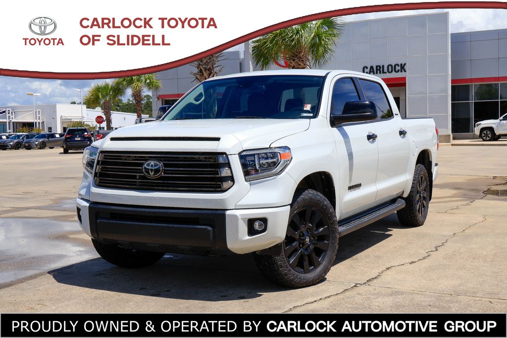 Pearl 2021 Toyota Tundra Pickup Truck Four-Wheel Drive 6-Speed Automatic