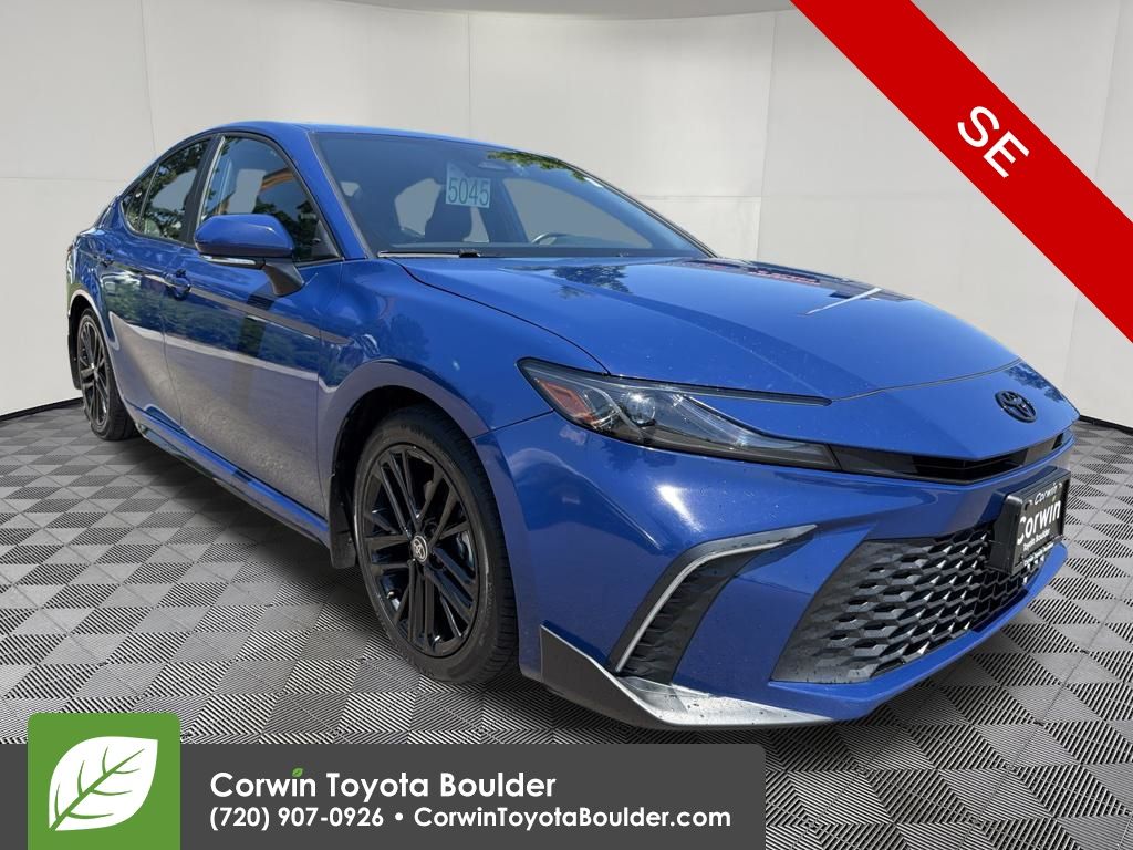 Reservoir Blue 2025 Toyota Camry Sedan Continuously Variable Transmission