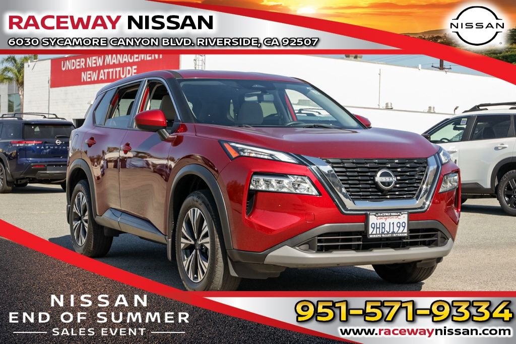 Red (Scarlet Ember Tintcoat) 2023 Nissan Rogue SUV / Crossover Front-Wheel Drive Continuously Variable Transmission