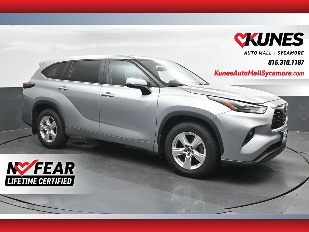 Celestial Silver Metallic 2024 Toyota Highlander SUV / Crossover All-Wheel Drive 8-Speed Automatic