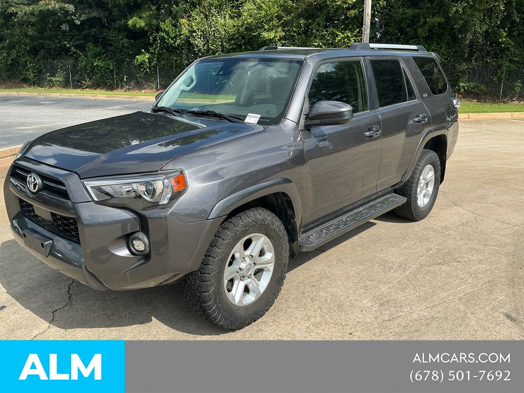 Magnetic Gray Metallic 2021 Toyota 4Runner SUV / Crossover Four-Wheel Drive 5-Speed Automatic Overdrive