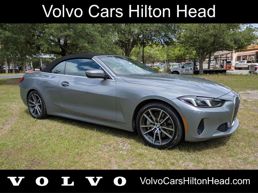 Gray Metallic 2025 BMW 4 Series 430i Convertible RWD Convertible Rear-Wheel Drive 8-Speed Automatic