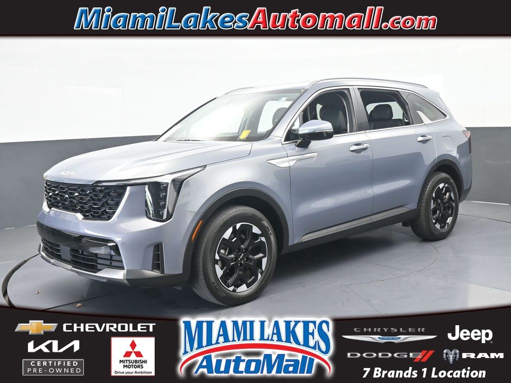 Everlasting Silver 2025 Kia Sorento SUV / Crossover Front-Wheel Drive 8-Speed Automatic
