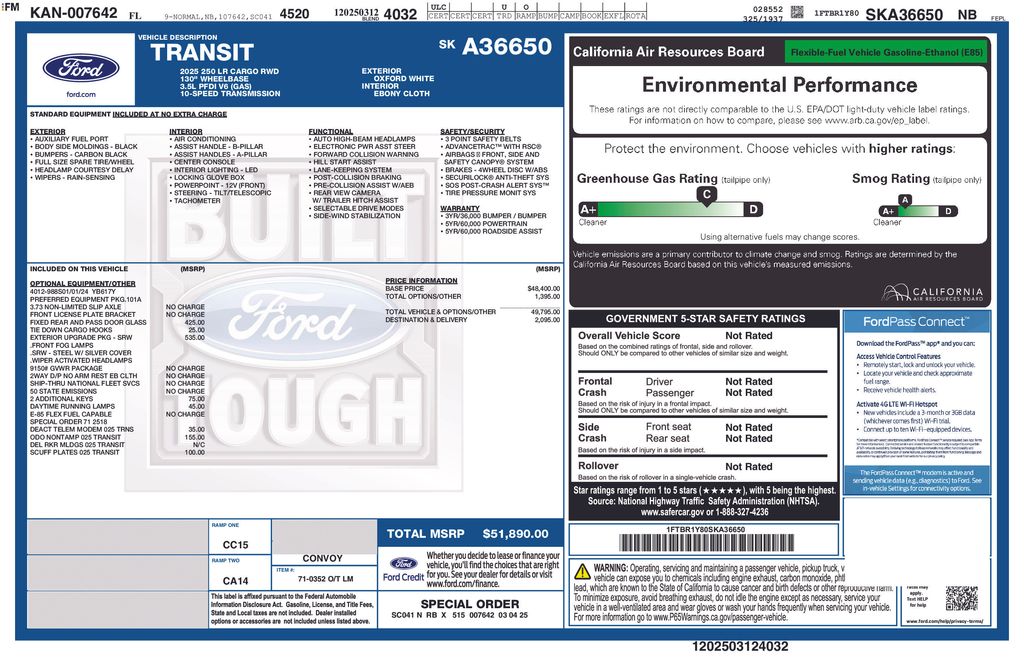Certified Used 2025 White Ford Base image 7