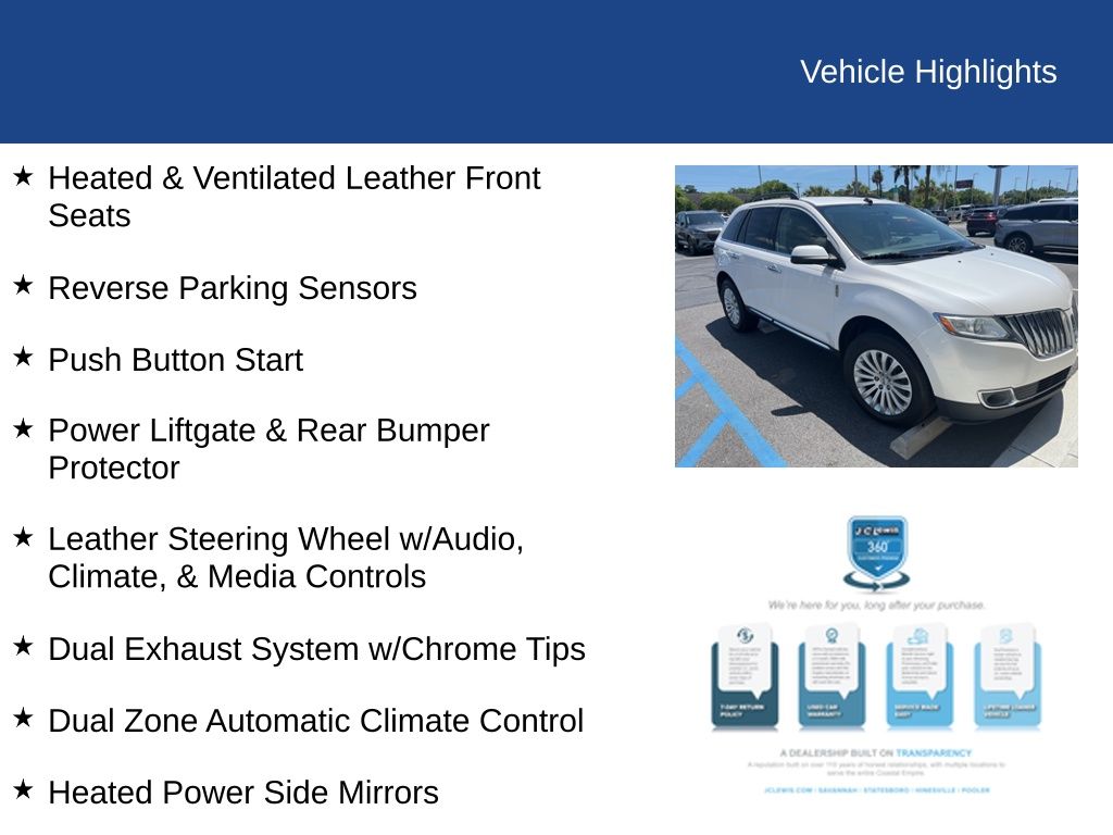 2015 Lincoln MKX Base