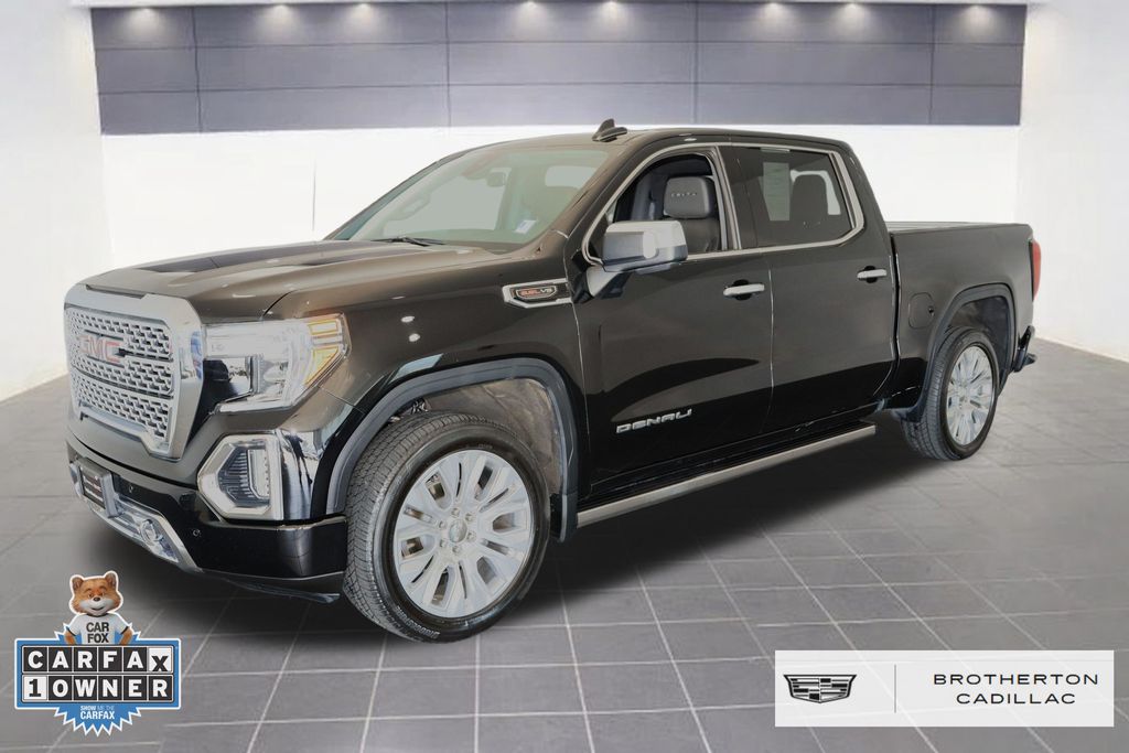 Onyx Black 2022 GMC Sierra 1500 Limited Denali Crew Cab 4WD Pickup Truck Four-Wheel Drive Automatic