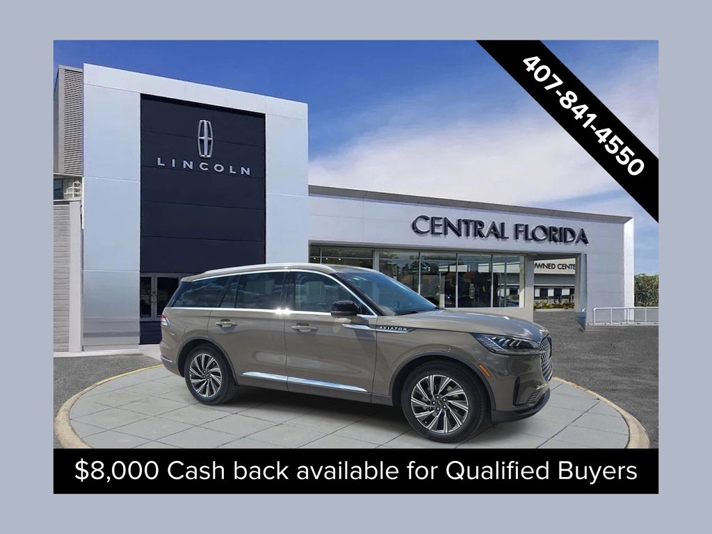 Harbor Gray Clearcoat 2026 Lincoln Aviator SUV / Crossover Rear-Wheel Drive Automatic