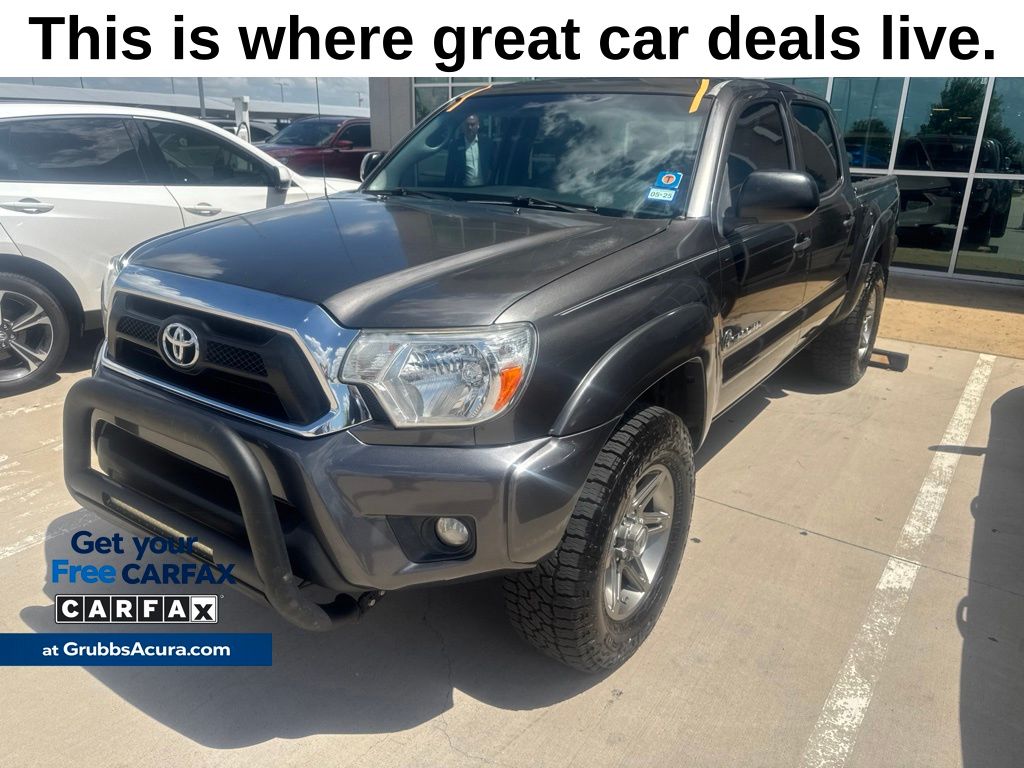 Magnetic Gray Metallic 2012 Toyota Tacoma PreRunner Double Cab V6 SB Pickup Truck 4X2 5-Speed Automatic Overdrive